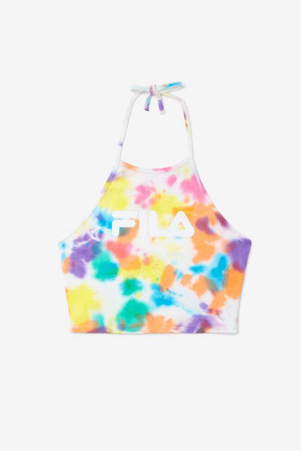 Fila Tielka Damske Viacfarebný - Leah Tie Dye Halter Vypredaj - Slovakia 06418-XWRC